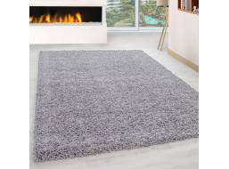 Kusový koberec Life Shaggy 1500 light grey, 60x110 cm
