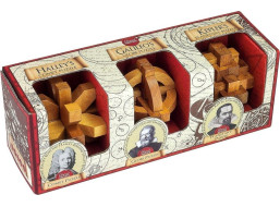 PROFESSOR PUZZLE Great Minds: Slavní muži 3v1