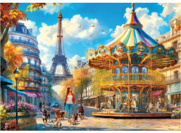 CHERRY PAZZI Puzzle Den v Paříži 500 dílků