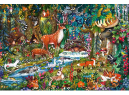 SCHMIDT Puzzle Lesní zvířátka 150 dílků