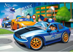 CASTORLAND Puzzle Policejní zásah MAXI 40 dílků
