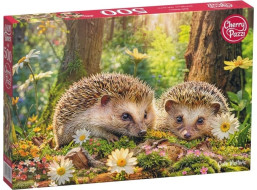 CHERRY PAZZI Puzzle Roztomilí návštěvníci 500 dílků