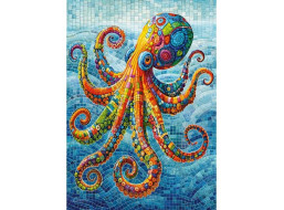 CHERRY PAZZI Puzzle Šplouch, šplouch chobotnice 500 dílků