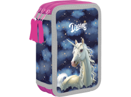 OXYBAG Školní penál třípatrový Unicorn