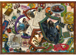 TREFL Puzzle Jak vycvičit draka 1000 dílků