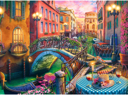 TREFL Puzzle Večer v Benátkách 3000 dílků