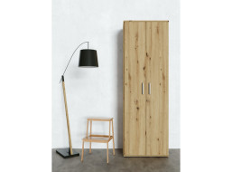 Úklidová skříň na čisticí prostředky - dub artisan