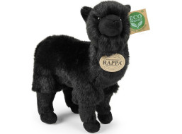 Rappa Plyšová lama alpaka černá 23 cm ECO-FRIENDLY
