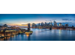 ART PUZZLE Panoramatické puzzle Brooklynský most, New York 1000 dílků