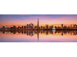 ART PUZZLE Panoramatické puzzle Dubajské panorama 1000 dílků