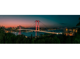 ART PUZZLE Panoramatické puzzle Noční Istanbul 1000 dílků