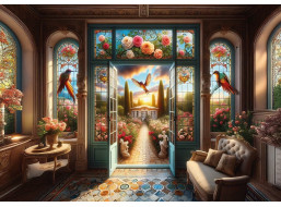 ART PUZZLE Puzzle Brána do jara 500 dílků
