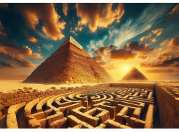 ART PUZZLE Puzzle Egyptské pyramidy 1000 dílků