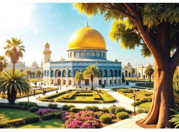 ART PUZZLE Puzzle Mešita al-Aksá 1000 dílků