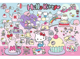 TREFL Puzzle Objevuj svět Hello Kitty 300 dílků