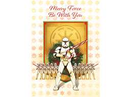 TREFL Puzzle Premium Plus Star Wars: Merry Clone Troopers 1000 dílků
