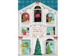 TREFL Puzzle Premium Plus Star Wars: Merry Force Be With You 1000 dílků