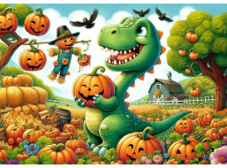 ART PUZZLE Puzzle Roztomilý dinosaurus 50 dílků