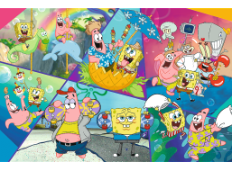TREFL Puzzle SpongeBob v Bikini Bottom 300 dílků