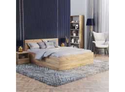 Postel PANAMA 200x120 cm - dub craft