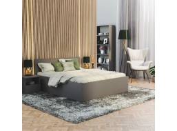 Postel PANAMA 200x120 cm - šedá