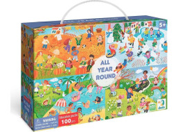 DODO Puzzle Během celého roku 100 dílků
