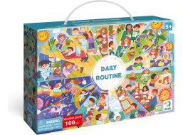 DODO Puzzle Denní rutina 100 dílků