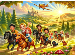 ART PUZZLE Puzzle Lesní dobrodružství 100 dílků
