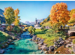 BLUEBIRD Puzzle Podzim v Ramsau 500 dílků