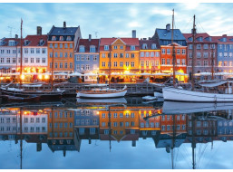 BLUEBIRD Puzzle Západ slunce v Nyhavnu 500 dílků