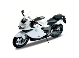 Welly Motocykl BMW K1300S model 1:10 bílý
