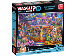 JUMBO Puzzle WASGIJ Mystery 25: Soutěž Eurosound 1000 dílků