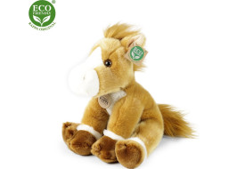 Rappa Plyšový kůň sedící 30 cm ECO-FRIENDLY