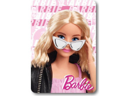 Dětská deka POLAR 100x140 cm - Barbie s brýlemi