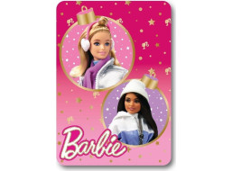 Dětská deka POLAR 100x140 cm - Barbie baňky