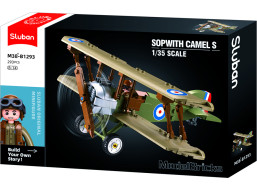 Sluban Model Bricks M38-B1293 Dvouplošník Sopwith 1.35