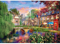 RAVENSBURGER Puzzle Cotswoldská cesta 1000 dílků