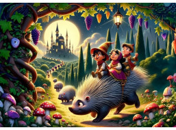 ART PUZZLE Puzzle Ježek a kamarádi 200 dílků