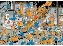 JUMBO Puzzle JvH Oldtimers: Jdi vpřed! 1000 dílků