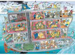 JUMBO Puzzle JvH Výletní loď 1000 dílků