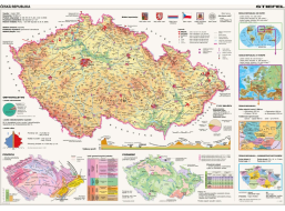 DINO Puzzle Mapa České republiky 2000 dílků