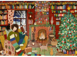 RAVENSBURGER Puzzle Rodinné Vánoce 1000 dílků