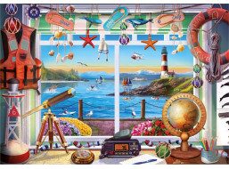 EDUCA Puzzle Život v přístavu 1000 dílků