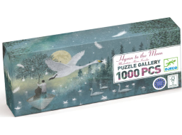 DJECO Panoramatické puzzle Óda na Měsíc 1000 dílků