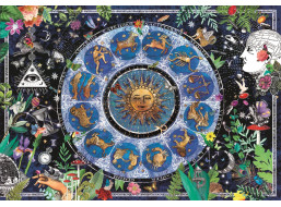 CLEMENTONI Puzzle Astrologická mapa 1000 dílků