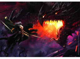 CLEMENTONI Puzzle Dungeons&Dragons: Z očí do očí 1000 dílků