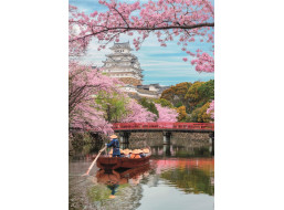 CLEMENTONI Puzzle Hrad Himeji na jaře 1000 dílků