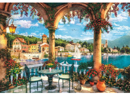 CLEMENTONI Puzzle Výhled na jezero Como 1000 dílků