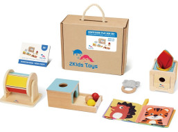 2Kids Toys Montessori set hraček pro nejmenší 5m+