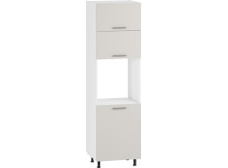 Vysoká kuchyňská skříňka pro vestavnou troubu VITO - 60x214x56 cm - kašmírová